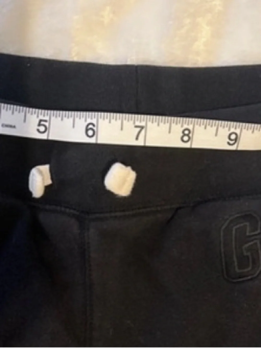 GAP Kids Black Fleece Joggers
